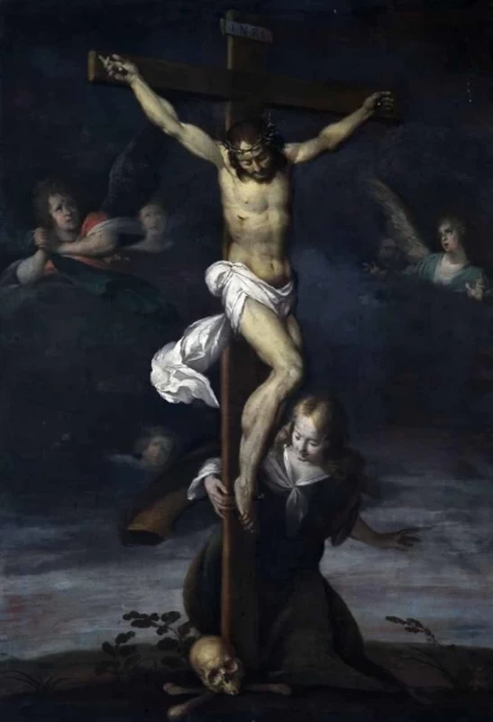 Santa Maria Maddalena ai piedi della croce - attribuito